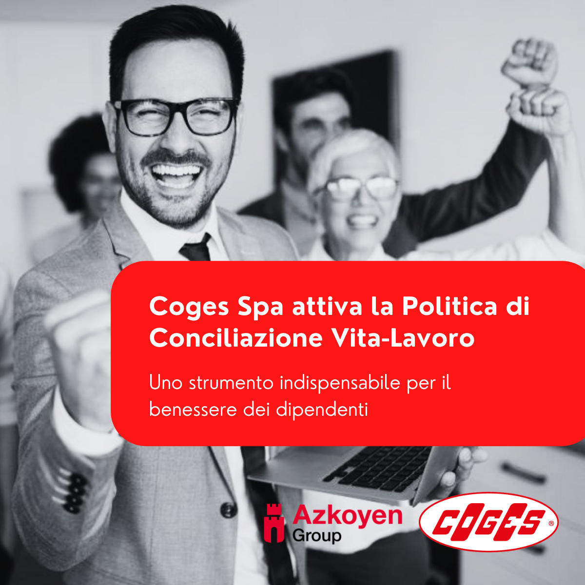 Coges attiva la Politica di Conciliazione Vita-Lavoro